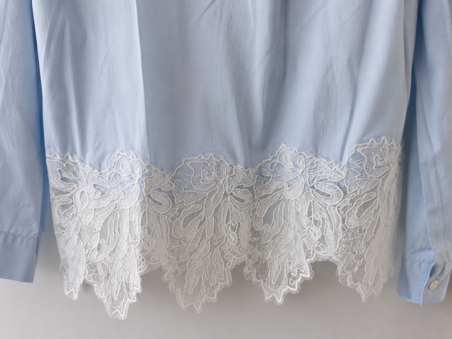 Blue Net Patch Shirt