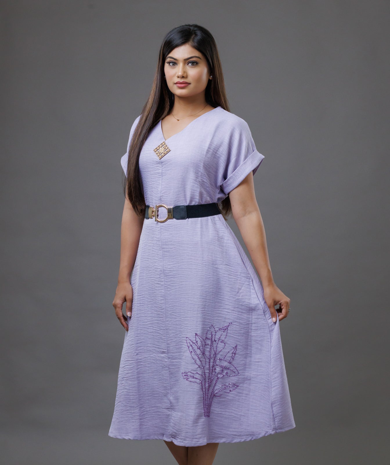 Banana Leave One Piece-Lavender