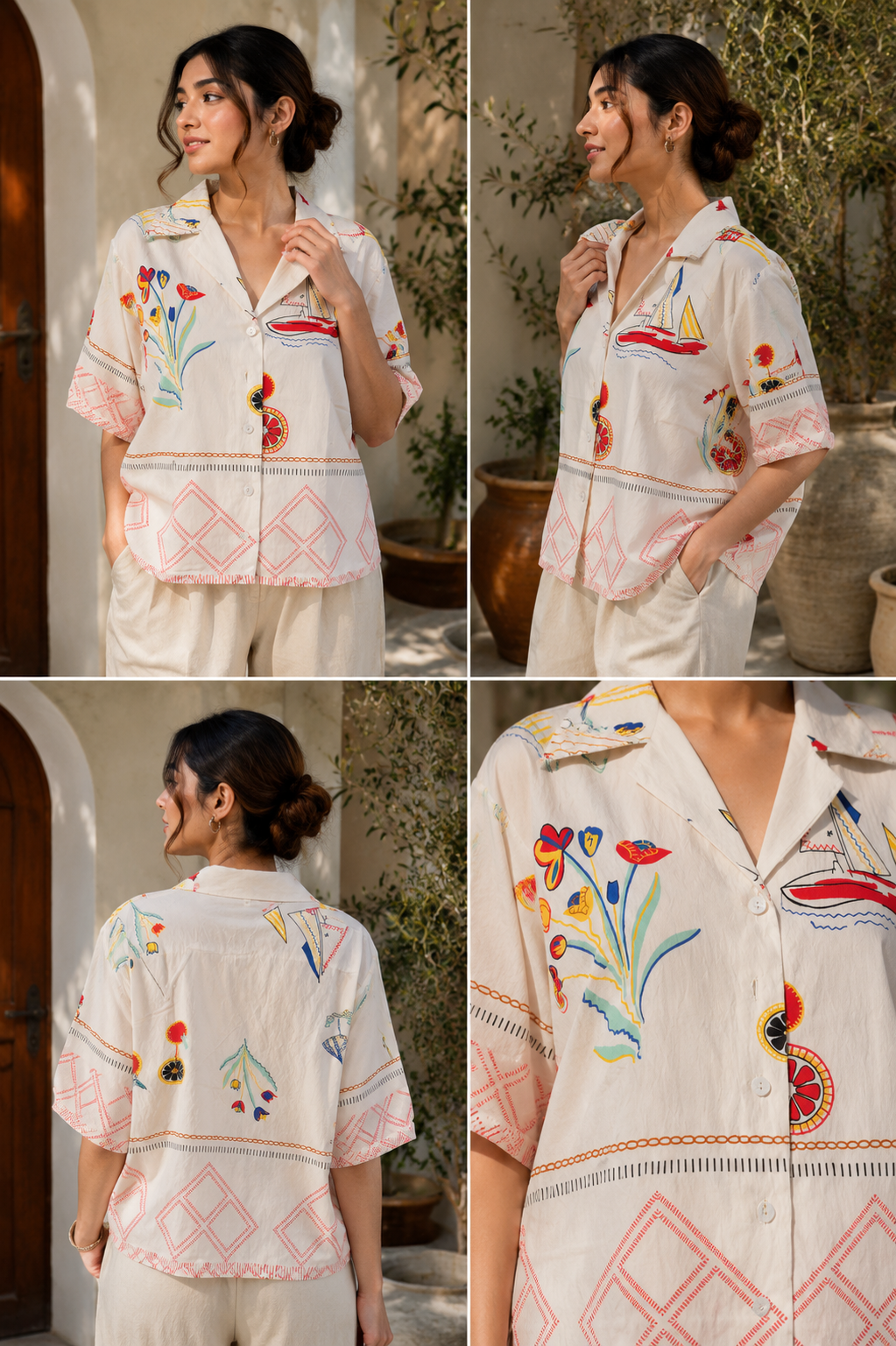 Off-white Printed Shirt