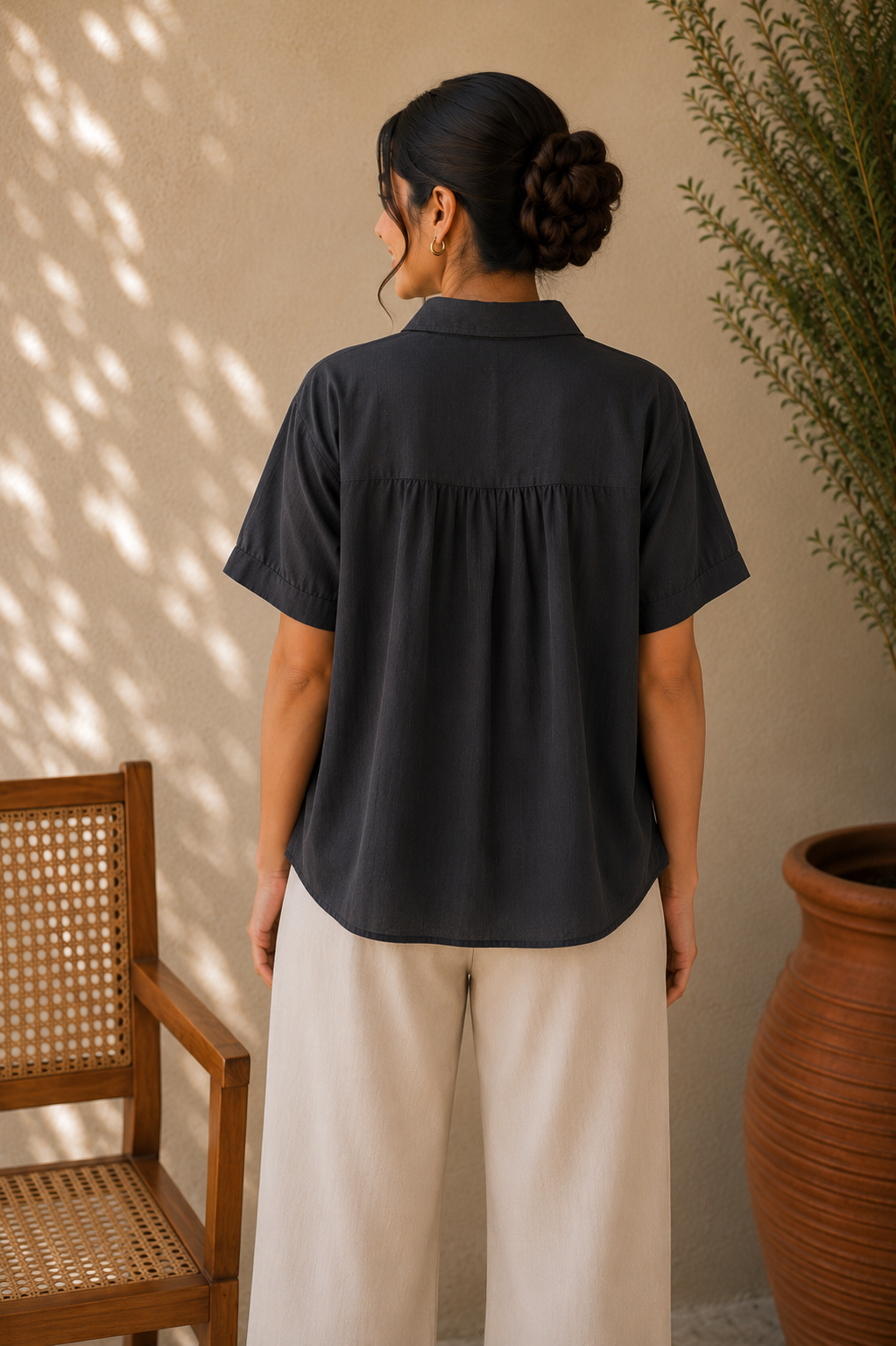 Black Oversized Shirt