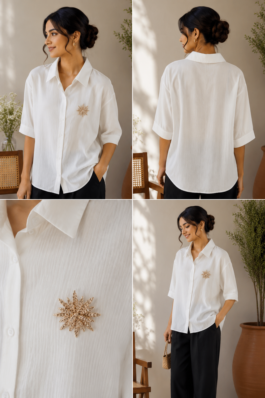 White Oversized Shirt