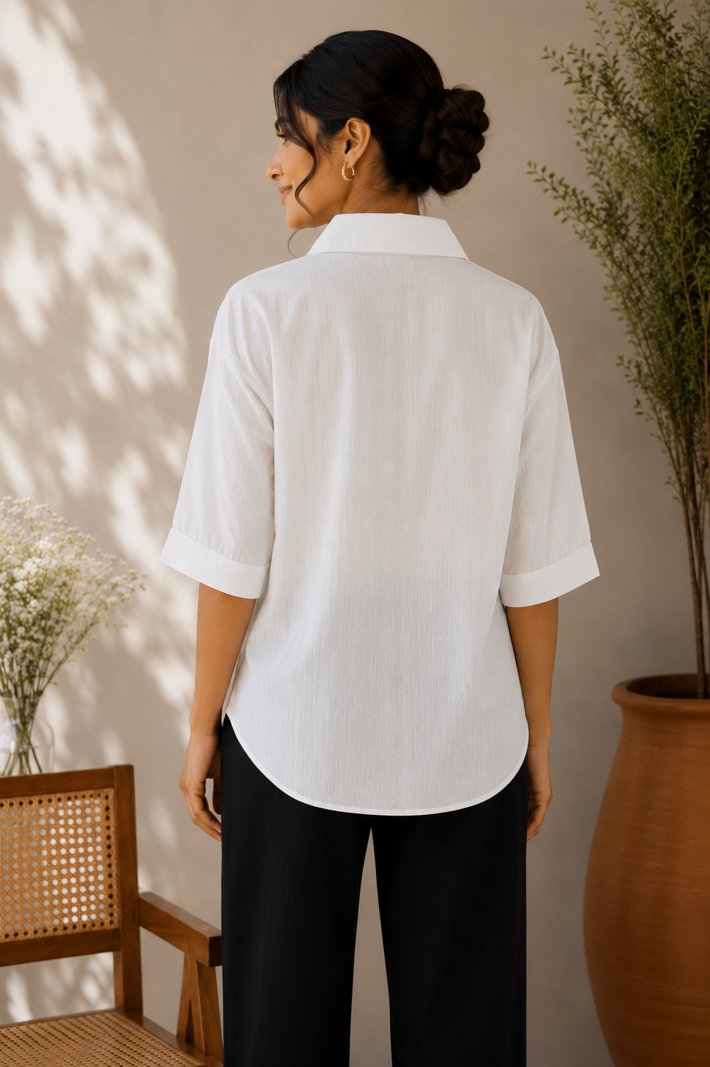 White Oversized Shirt