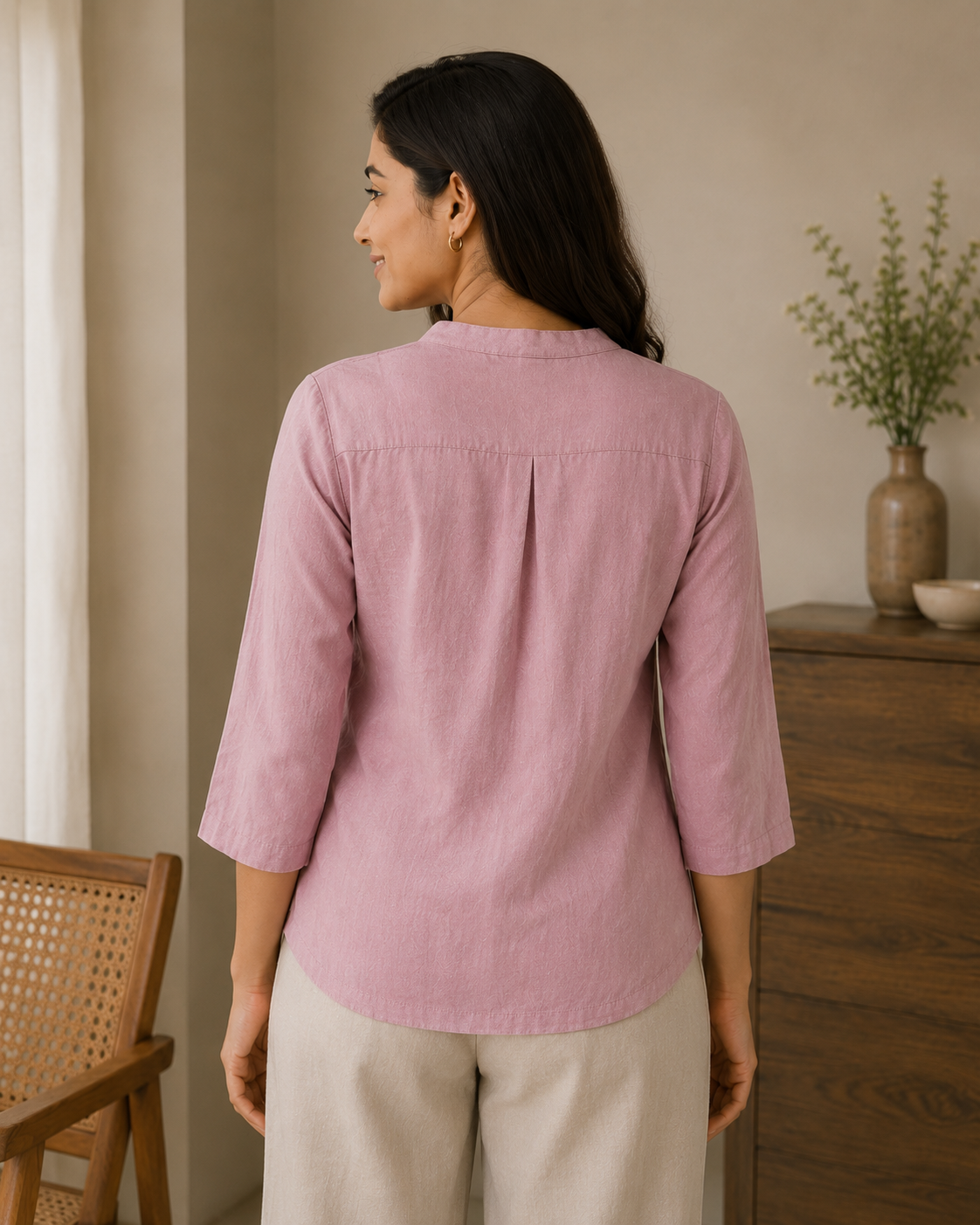 Dusty Pink Top