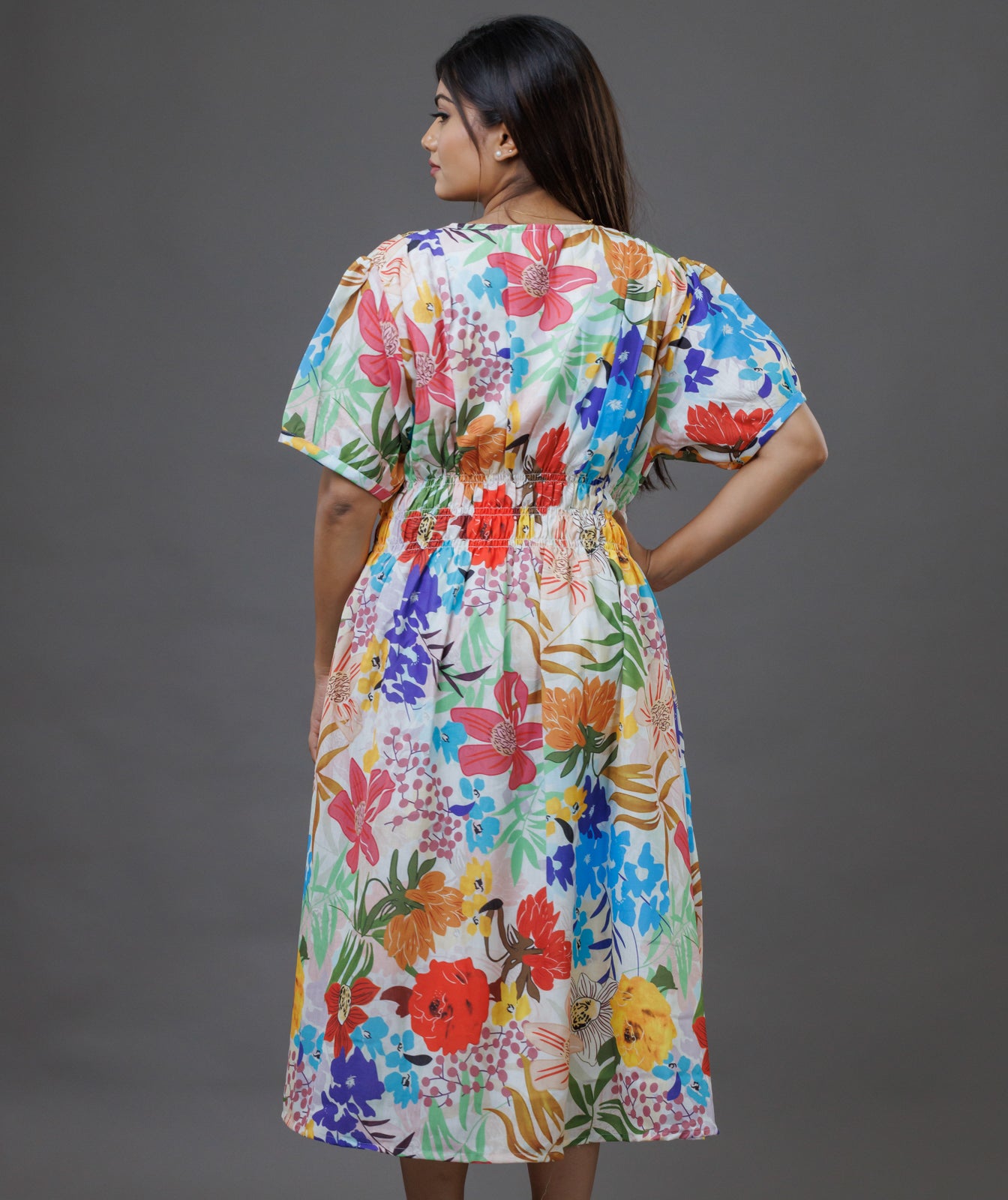 Floral  Long One Piece