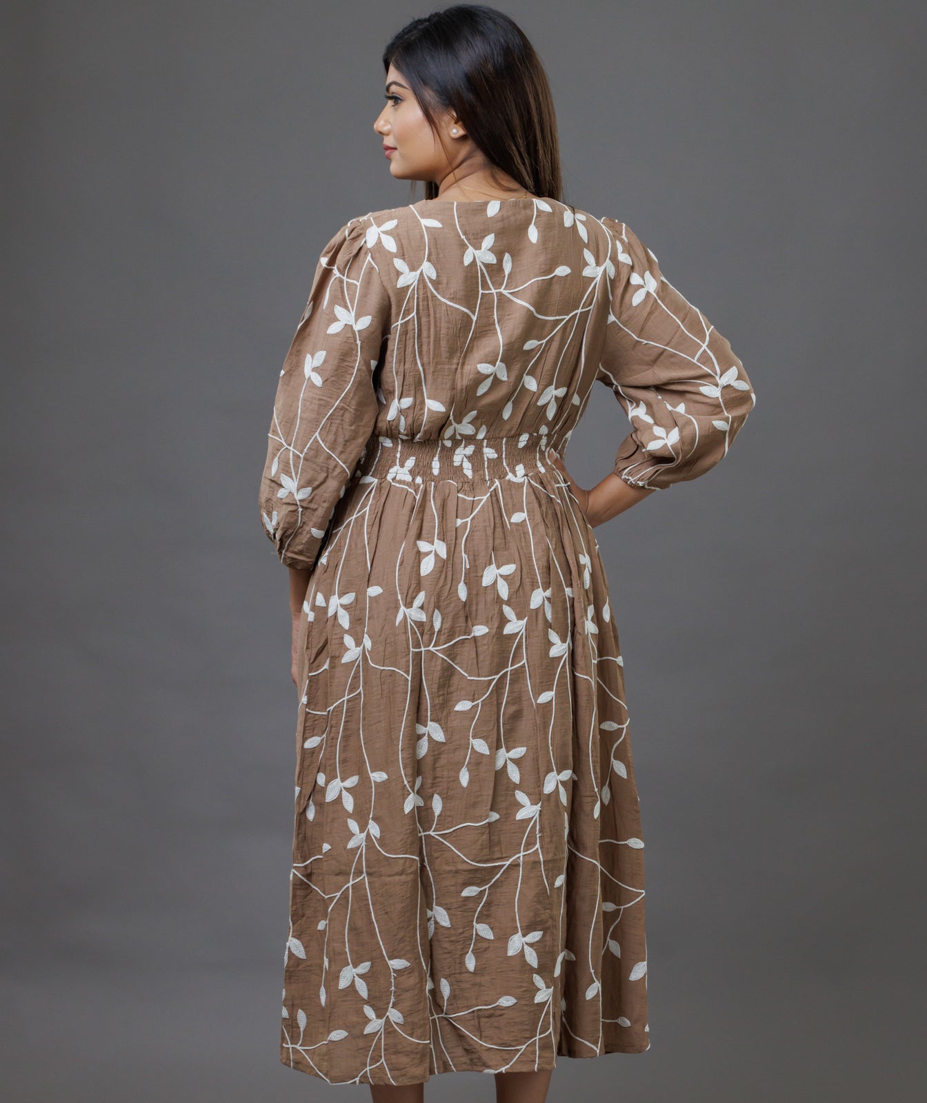 Mist Valley One Piece-Choco Brown