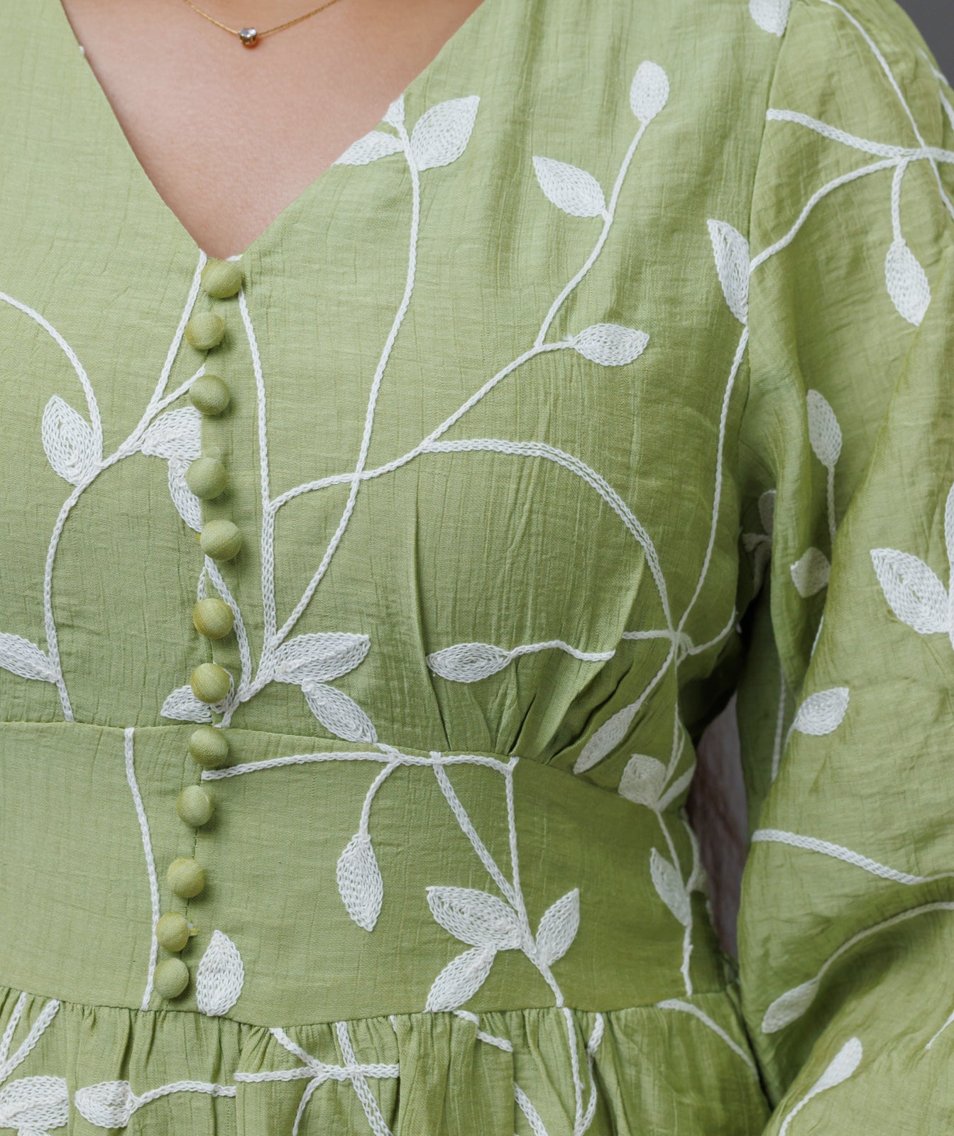 Mist Valley One Piece-Kiwi Green