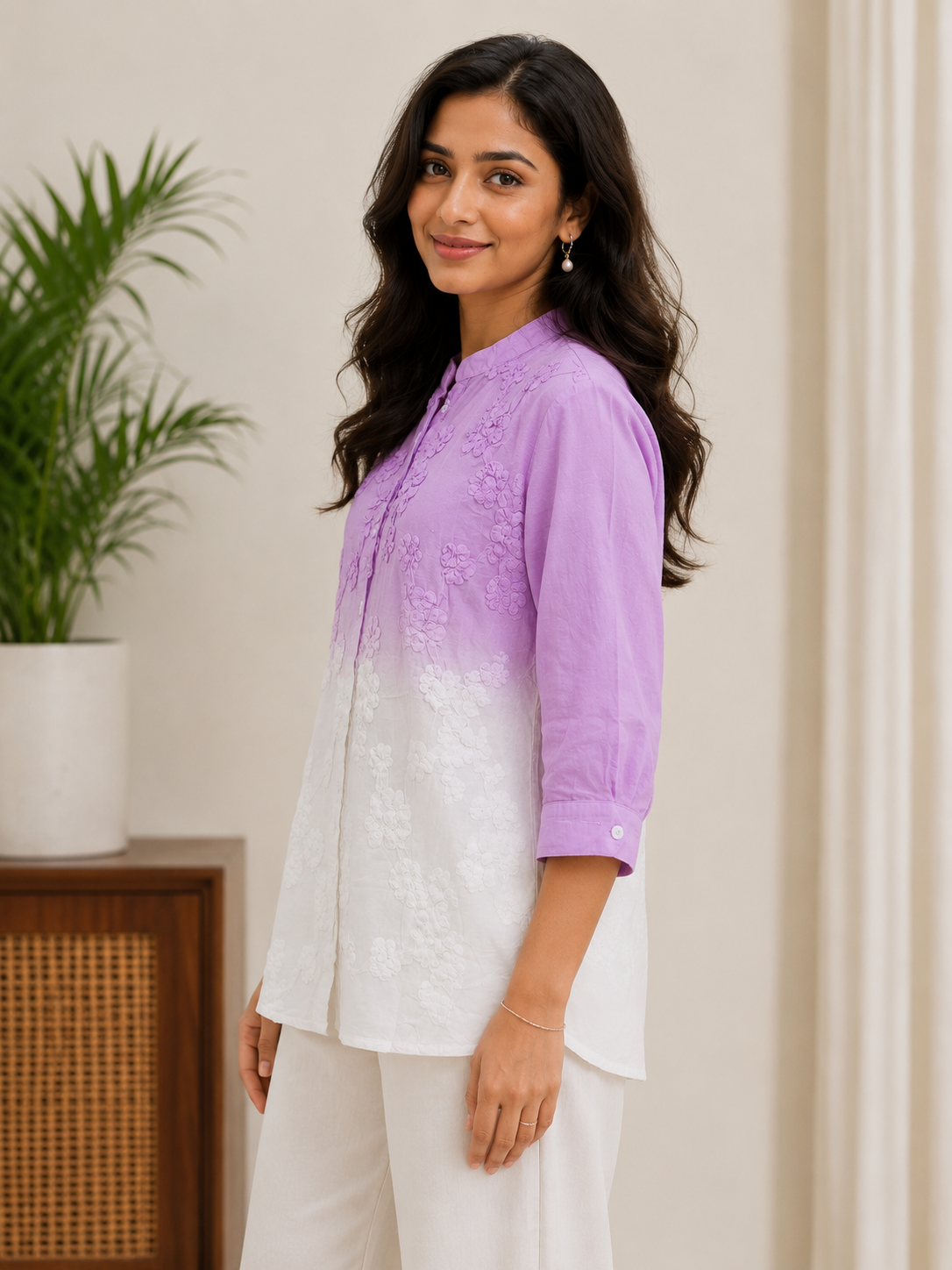 Purple Ombre Shirt