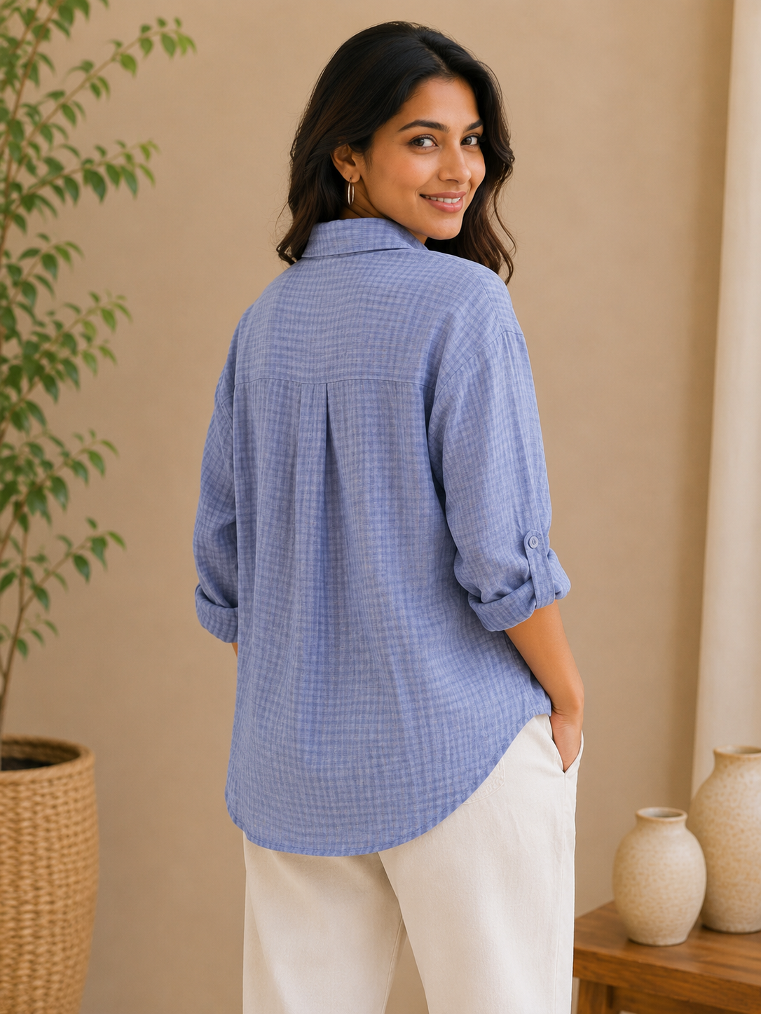 Blue Checks Shirt