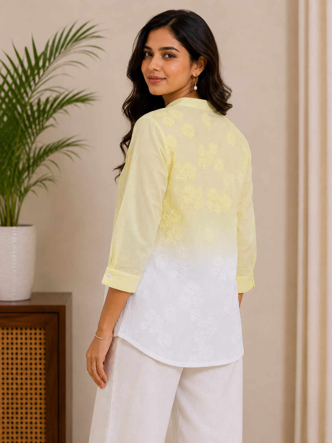 Yellow Ombre Shirt