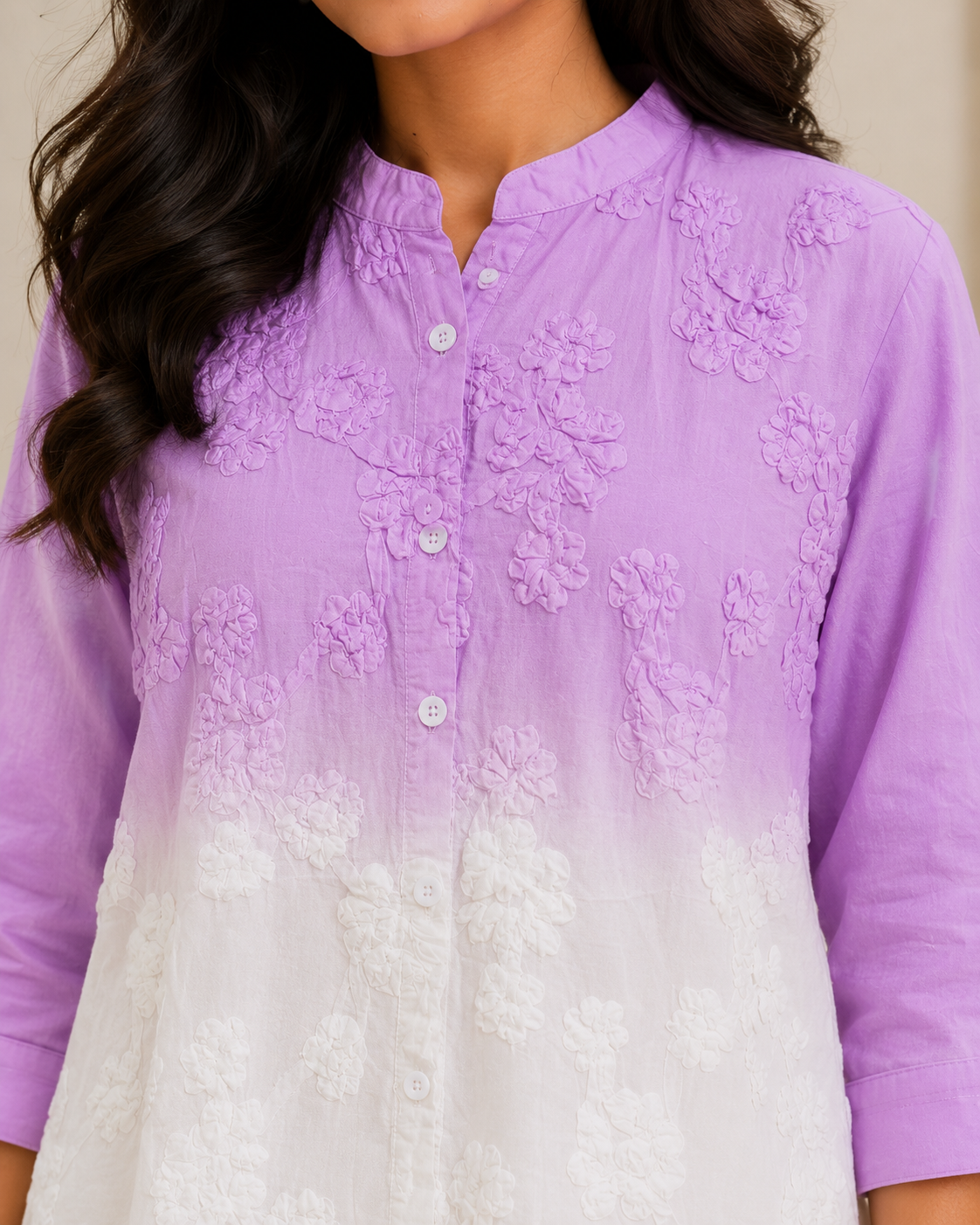 Purple Ombre Shirt
