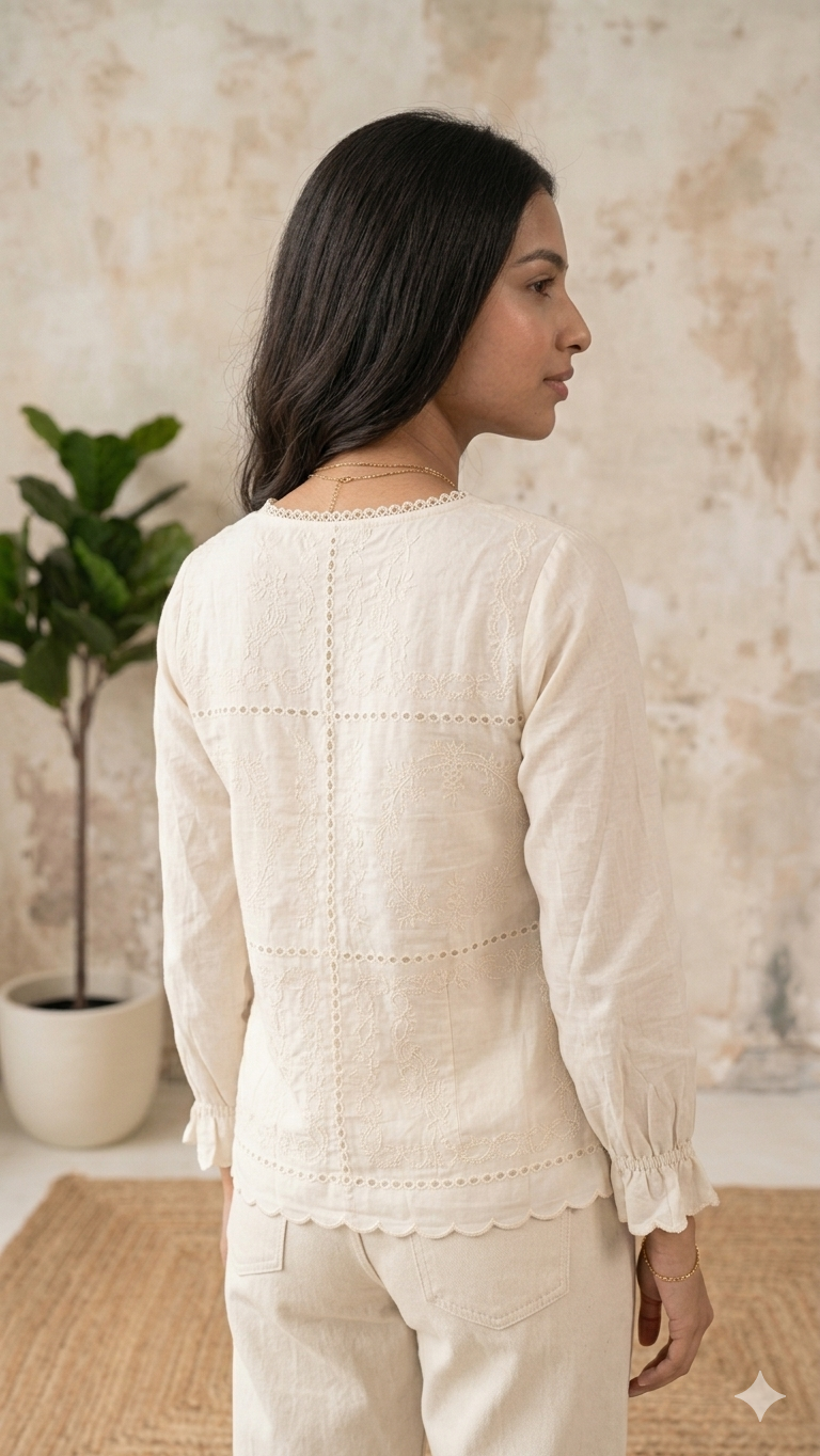 Ivory Chicken Shirt