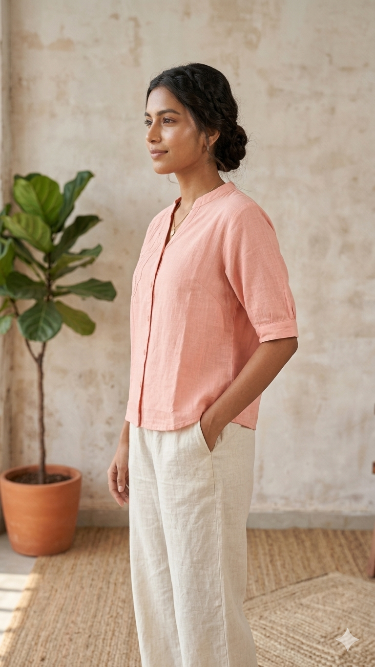 Blush Pink Thread Shirt