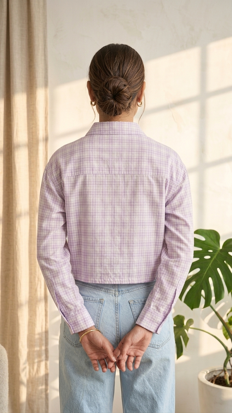 Purple Cheks Shirt